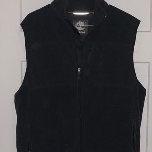 Black Fleece Vest
